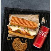 Roast Chicken Melt Sandwich + Side + Coke