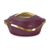 Milton Pearl 1000 Inner Stainless Steel Casserole, 860 ml, Maroon - Maroon