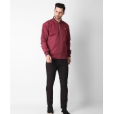 4B Nylon Mens Windcheater Jacket - Maroon ( Pack of 1 ) - None