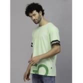 Rigo - Mint Green 100% Cotton Oversized Fit Mens T-Shirt ( Pack of 1 ) - None