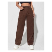 Highwaist Brown Cargo-30