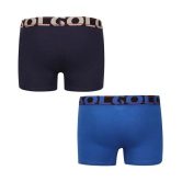 Solo - Multicolor Cotton Blend Mens Trunks ( Pack of 2 ) - 95