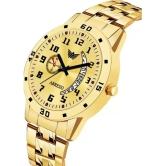 Abrexo Gold Stainless Steel Analog Mens Watch