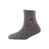 Men Pack Of 2 Patterned Cotton Ankle Length Socks