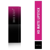 Swiss Beauty HD Matte Lipstick (First Love), 3.5gm