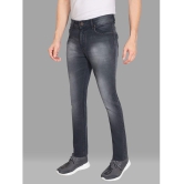 HJ HASASI - Grey Denim Slim Fit Men's Jeans ( Pack of 1 ) - None