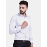 Premium Micro Checked Spread Collar Jacquard Cotton Formal Shirt