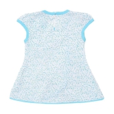 NammaBaby - Blue Cotton Blend Baby Girl Frock ( Pack of 1 ) - None