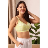 Clovia Yellow Cotton Non Padded Womens Everyday Bra ( Pack of 1 ) - None