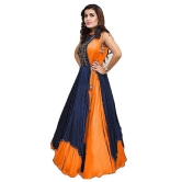 Florence Women's Silk Anarkali Dress Material