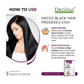 Elecious Indigo Powder for Hair black (200 Grams) | 100% Pure and Natural, No preservatives