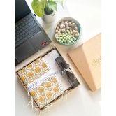 Sustainable Productivity Gift hamper by Ekatra - Yellow Floral