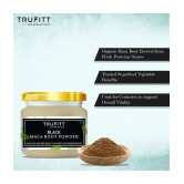 Trufitt Peruvian Black Maca Root Powder Boosts Energy And Immunity Relieves Stress - (100Gm)