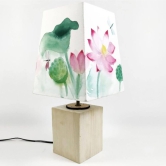 Empire Table Lamp - Lotus Lamp Shade