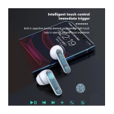 COREGENIX Butterfly Bluetooth True Wireless (TWS) In Ear 20 Hours Playback Low Latency IPX4(Splash & Sweat Proof) White