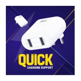 Bell - USB 2.4A Travel Charger - White