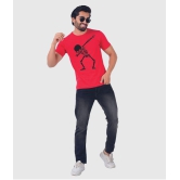 ferocious - Red Cotton Regular Fit Men's T-Shirt ( Pack of 1 ) - None