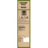 LAUVA Whole Organic Coriander Seeds,Sabut Dhania Seeds Whole Dhania Seeds