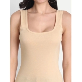 AIMLY Cotton Camisoles - Beige Single - None