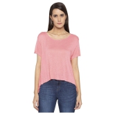 Globus Polyester Regular Tops - Pink - M