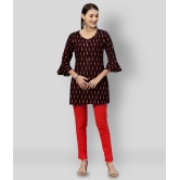 KIPEK - Black Rayon Womens Straight Kurti - 3XL