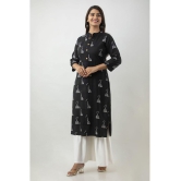 MAUKA - Black Straight Rayon Women's Stitched Salwar Suit ( Pack of 1 ) - None