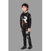 DKGF Fashion - Black Cotton Blend Boys Shirt & Jeans ( Pack of 1 ) - None