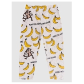 Lazy Shark Boys Yellow  White Printed Night suit - None