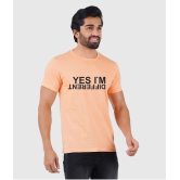 ferocious - Orange Cotton Regular Fit Men's T-Shirt ( Pack of 1 ) - None