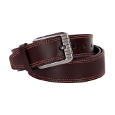 Leather World - Leather Men''s Casual Belt ( Pack of 1 ) - None