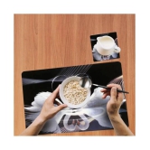 Revexo Set of 6 PVC Table Mats & Coasters - Multi