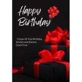 AanyaCentric Birthday Greeting Card For Husband Wife Girlfriend Boyfriend Lover