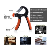 Hand Gripper Finger Exerciser, Hand Grip Strengthener for Men & Women , Pack of 1 - Orange