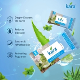 Kara Aloevera & Mint Oil Refreshing Facial Wipes Pack of 20 (5 Pulls)