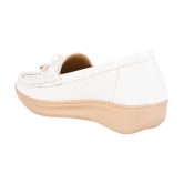 Shoetopia - White Women''s Loafers - None