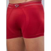 C9 Airwear - Red Nylon Mens Trunks ( Pack of 1 ) - None