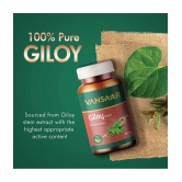 Vansaar Giloy Tablets, Supports immune health, Good for digestion, Made with 100% Pure Giloy, 60 Tablet