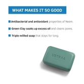 Ustraa Neem & Green Clay Soap, 100gm (Pack of 8)