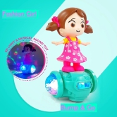 Uttamrobotics Dancing Doll Toy with Music & Lights