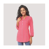 PPTHEFASHIONHUB - Pink Rayon Women's Regular Top ( Pack of 1 ) - None