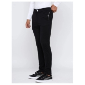 MAD TEE - Black Cotton Blend Mens Trackpants ( Pack of 1 ) - M