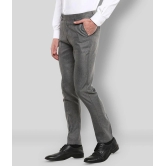 Inspire Clothing Inspiration - Grey Polycotton Slim - Fit Mens Formal Pants ( Pack of 1 ) - None