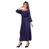 Rangun - Blue Crepe Womens Straight Kurti - M