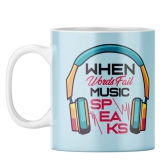 Music Speaks Coffee Mug