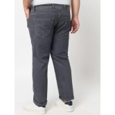 Men Slim Mid Rise Grey Jeans