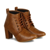 Ishransh - Brown Women's Ankle Length Boots - None