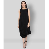 ALL WAYS YOU - Black Polyester Women's Fit & Flare Dress ( Pack of 1 ) - S