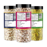 YUM YUM Dry Fruits Combo Pack 450 g ( Cashews, Pistachios & Raisins) 150 g Jar Each