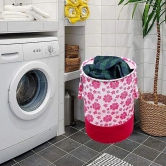 HOMETALES - Pink Laundry Bag