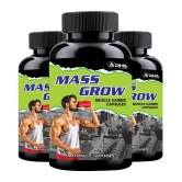 DHA Ayurveda Mass Grow Herbal Muscle Grow Supplement Capsule 90 no.s Pack of 3